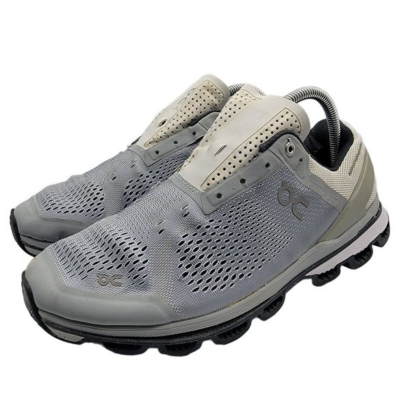 On Cloudsurfer Mens Size 10 Gray Running Shoes Athletic Comfort Cushioned - Picture 4 of 13